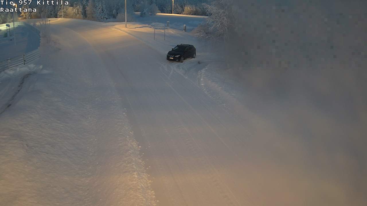 Weather Camera Image Road 957 Kittilä, Raattama, Kittilä, Lappi