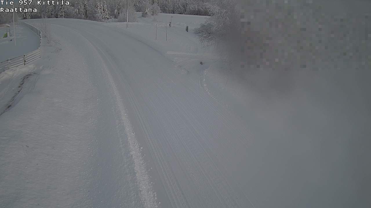 Weather Camera Image Road 957 Kittilä, Raattama, Kittilä, Lappi