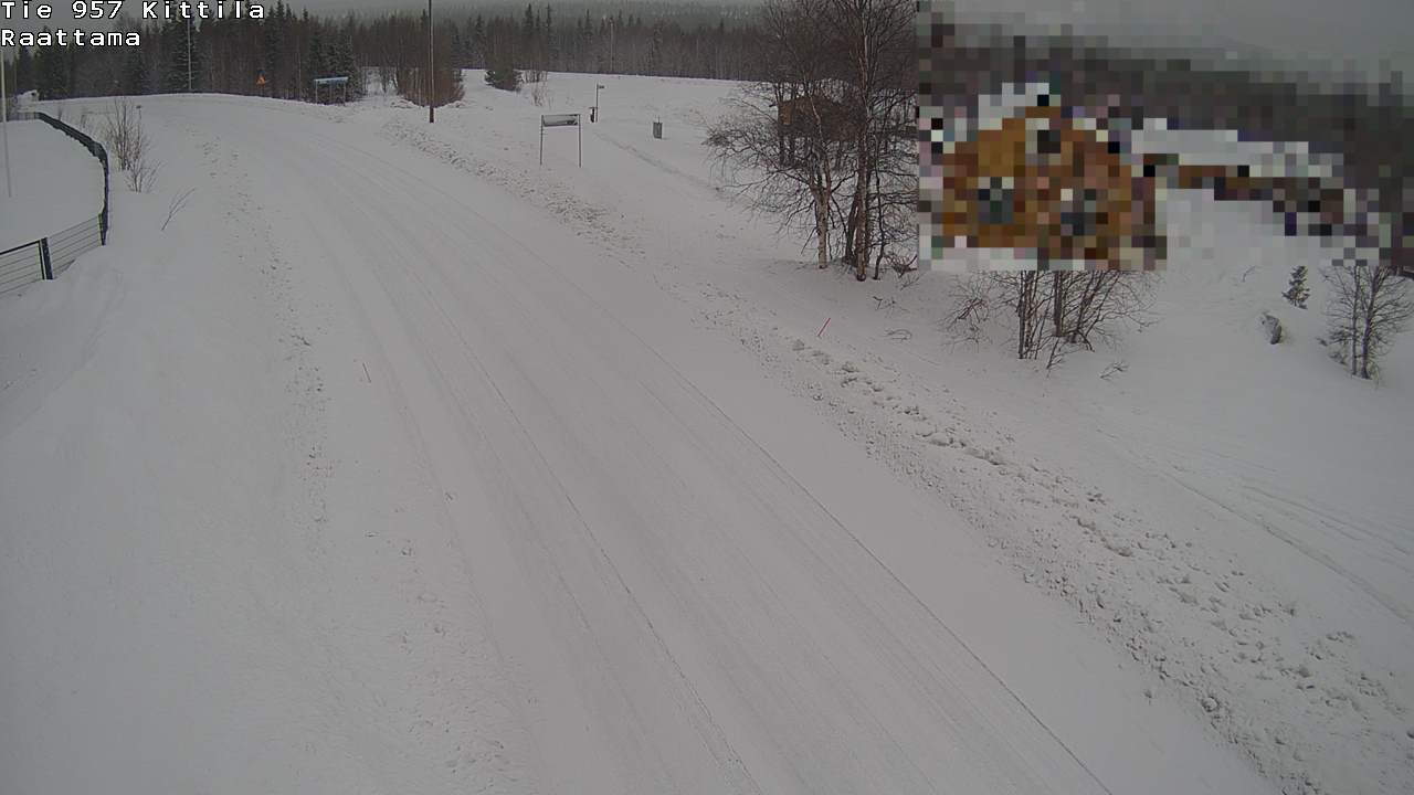 Kelikamerat Kuva Tie 957 Kittilä, Raattama, Kittilä, Lappi
