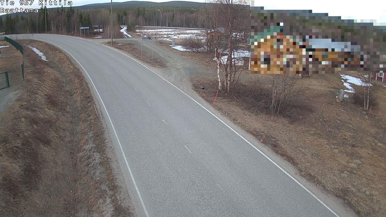 Kelikamerat Kuva Tie 957 Kittilä, Raattama, Kittilä, Lappi