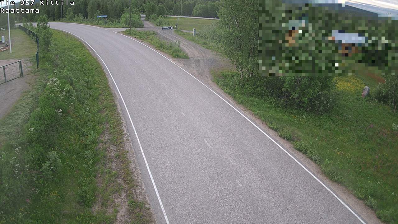 Kelikamerat Kuva Tie 957 Kittilä, Raattama, Kittilä, Lappi