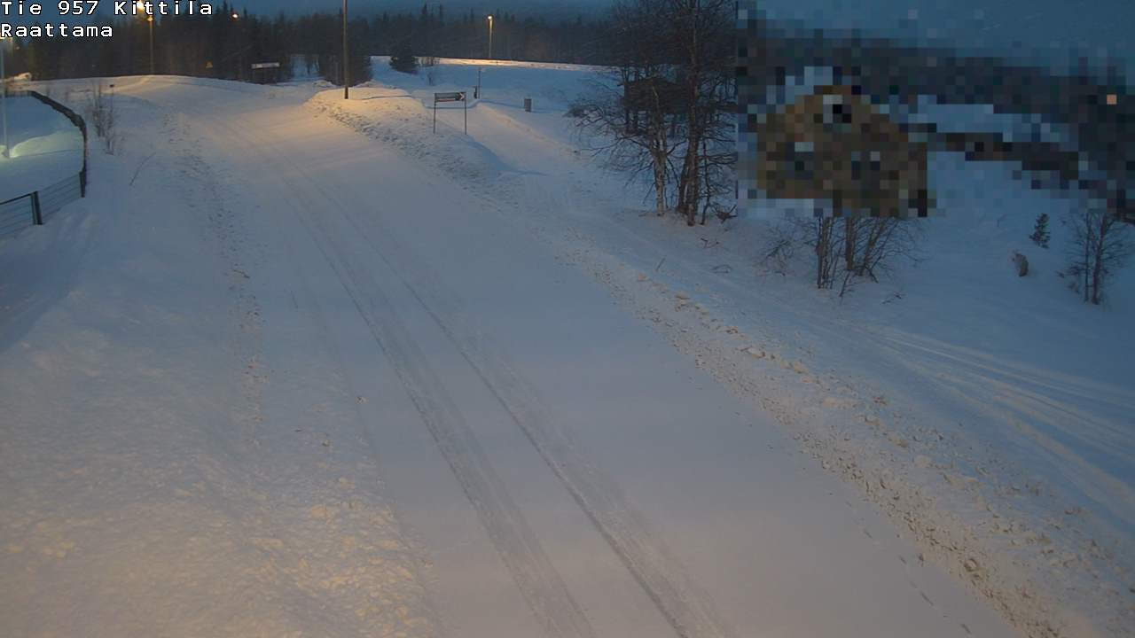 Kelikamerat Kuva Tie 957 Kittilä, Raattama, Kittilä, Lappi