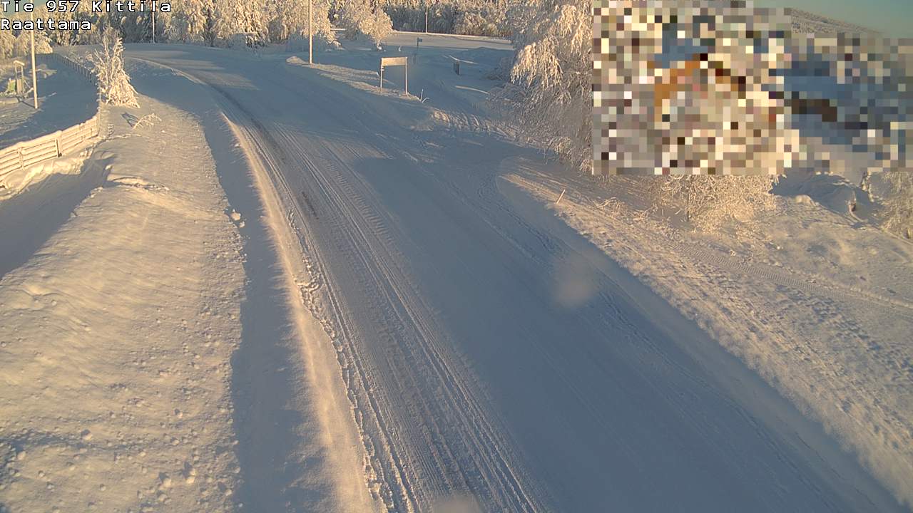 Kelikamerat Kuva Tie 957 Kittilä, Raattama, Kittilä, Lappi