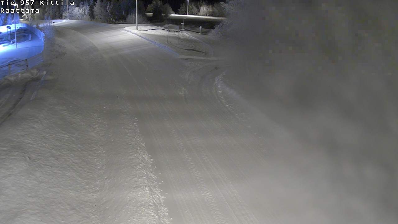 Weather Camera Image Road 957 Kittilä, Raattama, Kittilä, Lappi