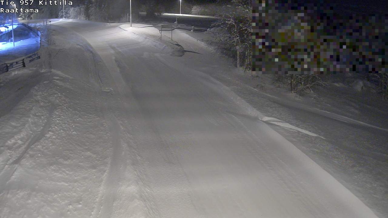 Weather Camera Image Road 957 Kittilä, Raattama, Kittilä, Lappi