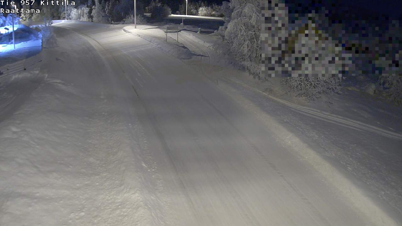 Kelikamerat Kuva Tie 957 Kittilä, Raattama, Kittilä, Lappi