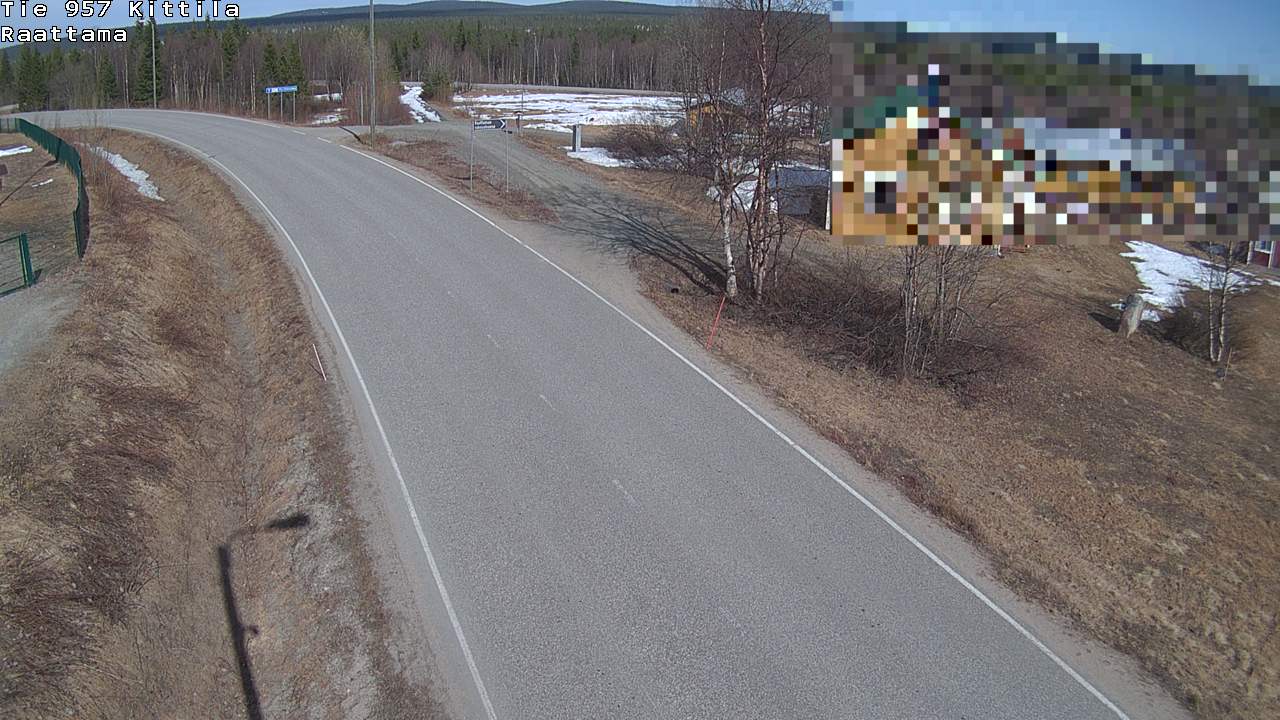 Kelikamerat Kuva Tie 957 Kittilä, Raattama, Kittilä, Lappi