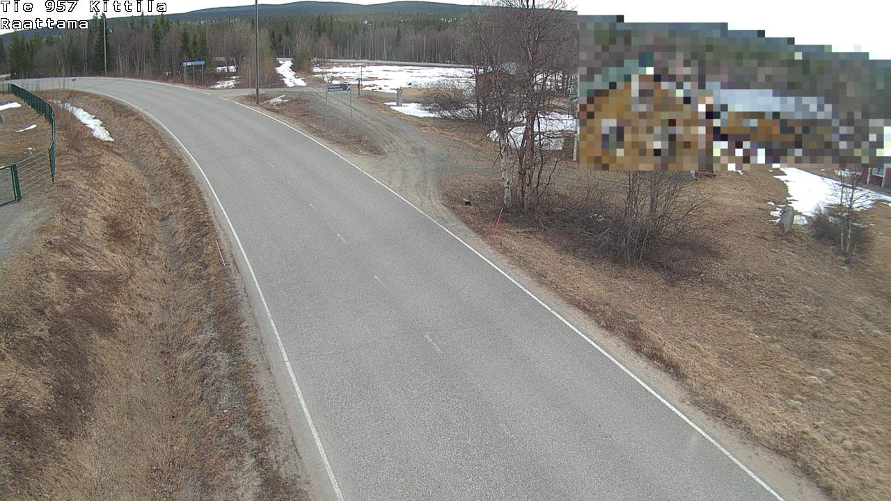 Kelikamerat Kuva Tie 957 Kittilä, Raattama, Kittilä, Lappi