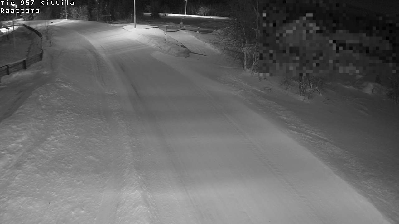 Weather Camera Image Road 957 Kittilä, Raattama, Kittilä, Lappi