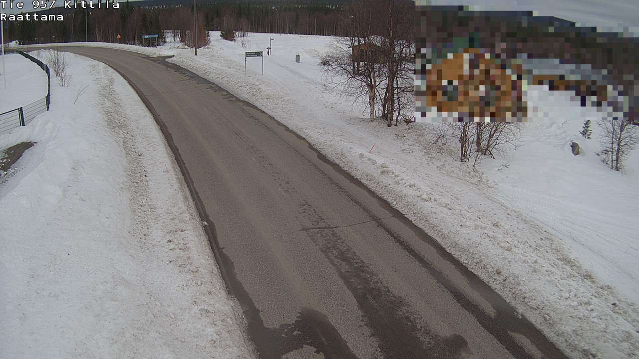 Kelikamerat Kuva Tie 957 Kittilä, Raattama, Kittilä, Lappi