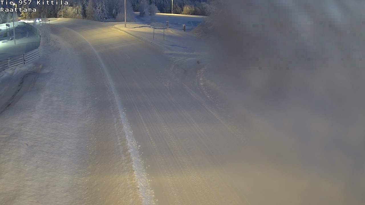 Weather Camera Image Road 957 Kittilä, Raattama, Kittilä, Lappi