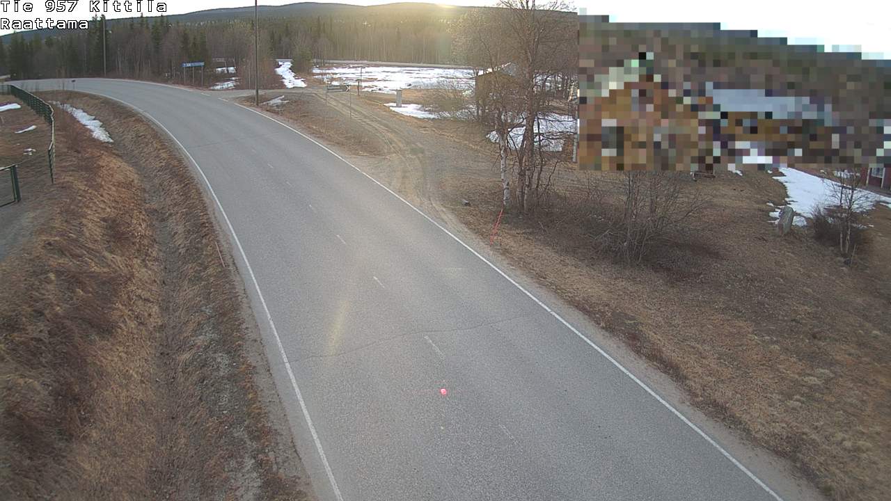 Kelikamerat Kuva Tie 957 Kittilä, Raattama, Kittilä, Lappi