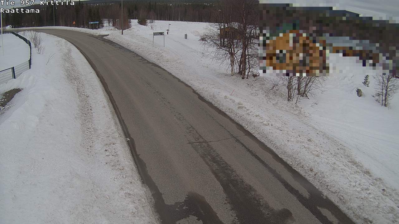 Kelikamerat Kuva Tie 957 Kittilä, Raattama, Kittilä, Lappi