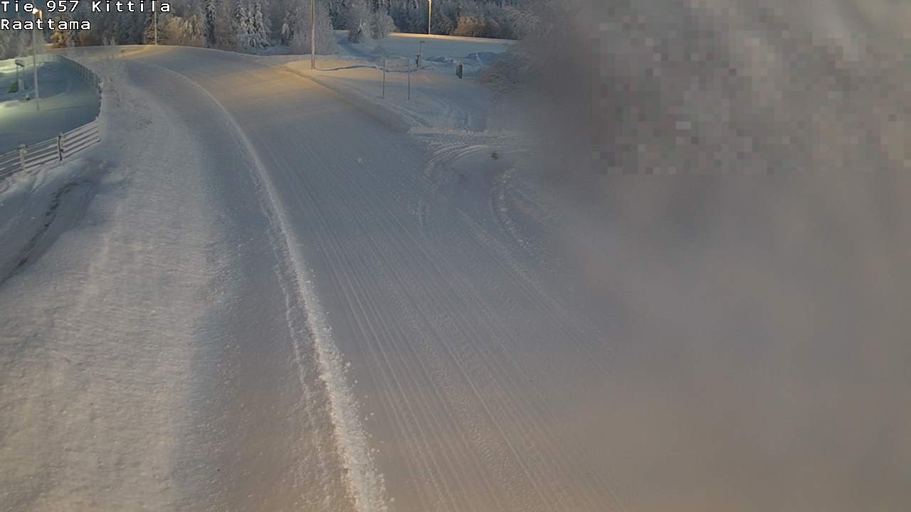 Weather Camera Image Road 957 Kittilä, Raattama, Kittilä, Lappi