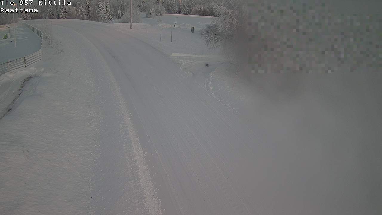 Weather Camera Image Road 957 Kittilä, Raattama, Kittilä, Lappi