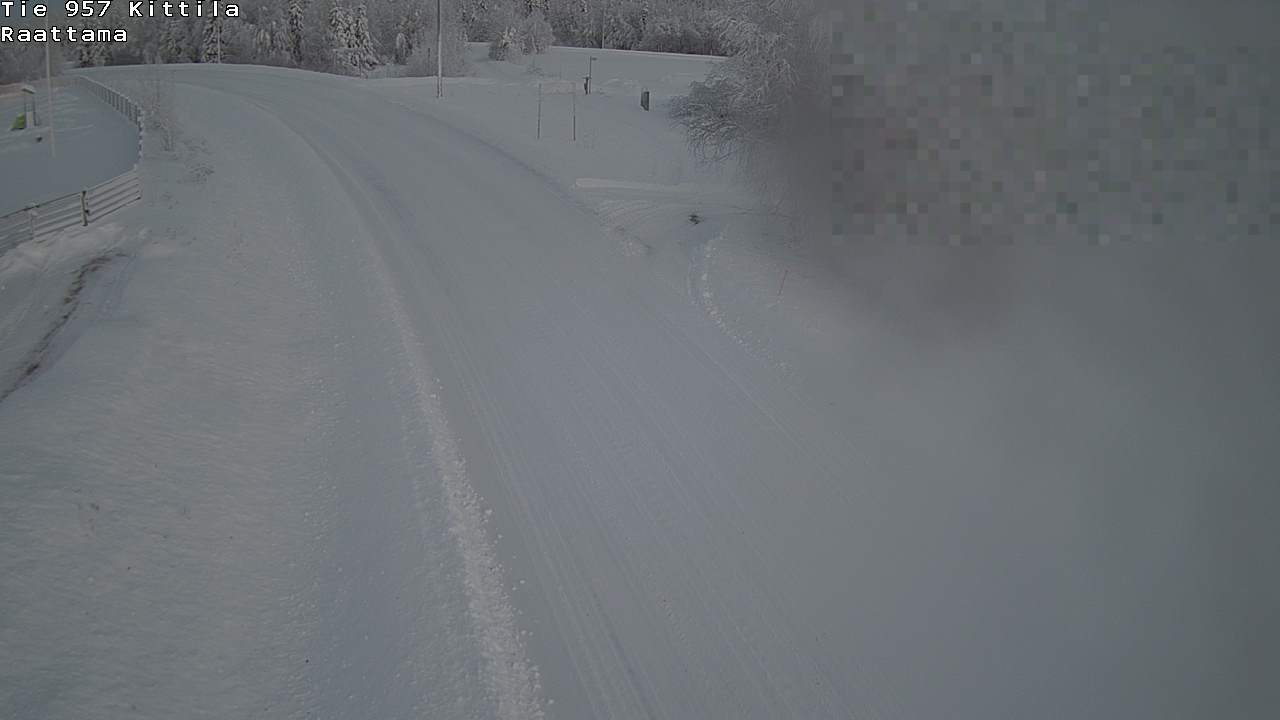 Weather Camera Image Road 957 Kittilä, Raattama, Kittilä, Lappi