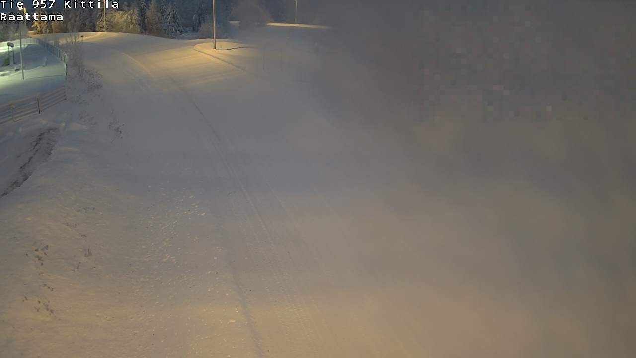 Kelikamerat Kuva Tie 957 Kittilä, Raattama, Kittilä, Lappi