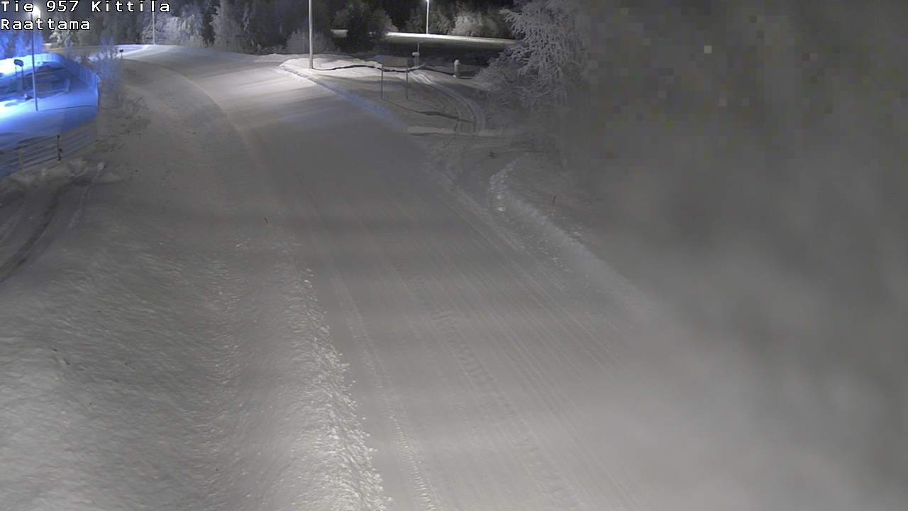 Weather Camera Image Road 957 Kittilä, Raattama, Kittilä, Lappi