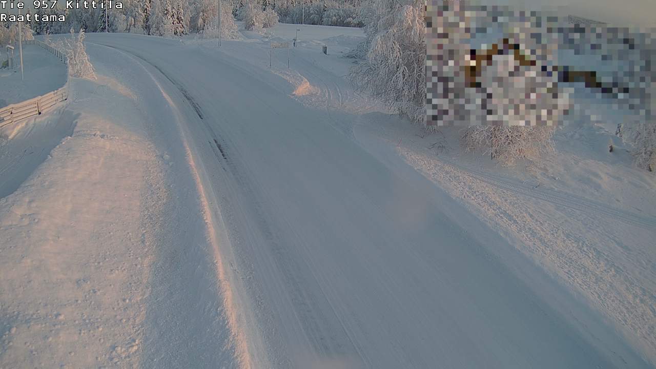 Kelikamerat Kuva Tie 957 Kittilä, Raattama, Kittilä, Lappi