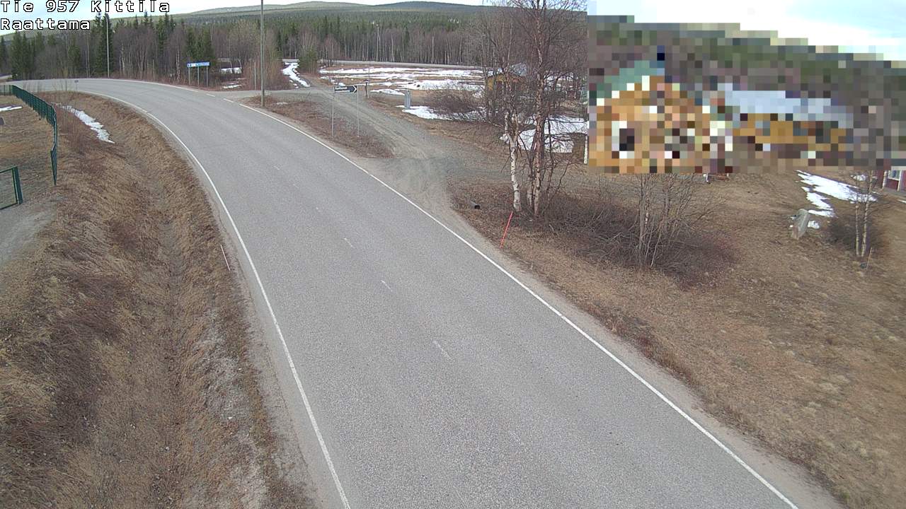 Kelikamerat Kuva Tie 957 Kittilä, Raattama, Kittilä, Lappi