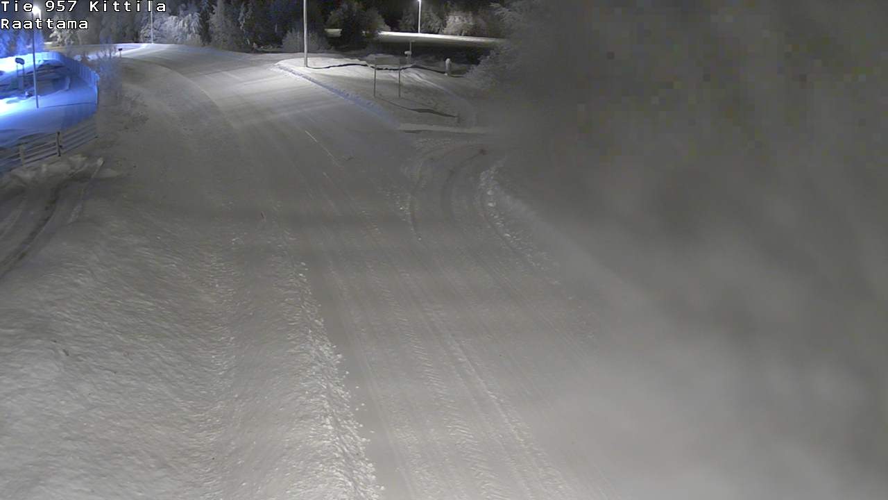 Weather Camera Image Road 957 Kittilä, Raattama, Kittilä, Lappi