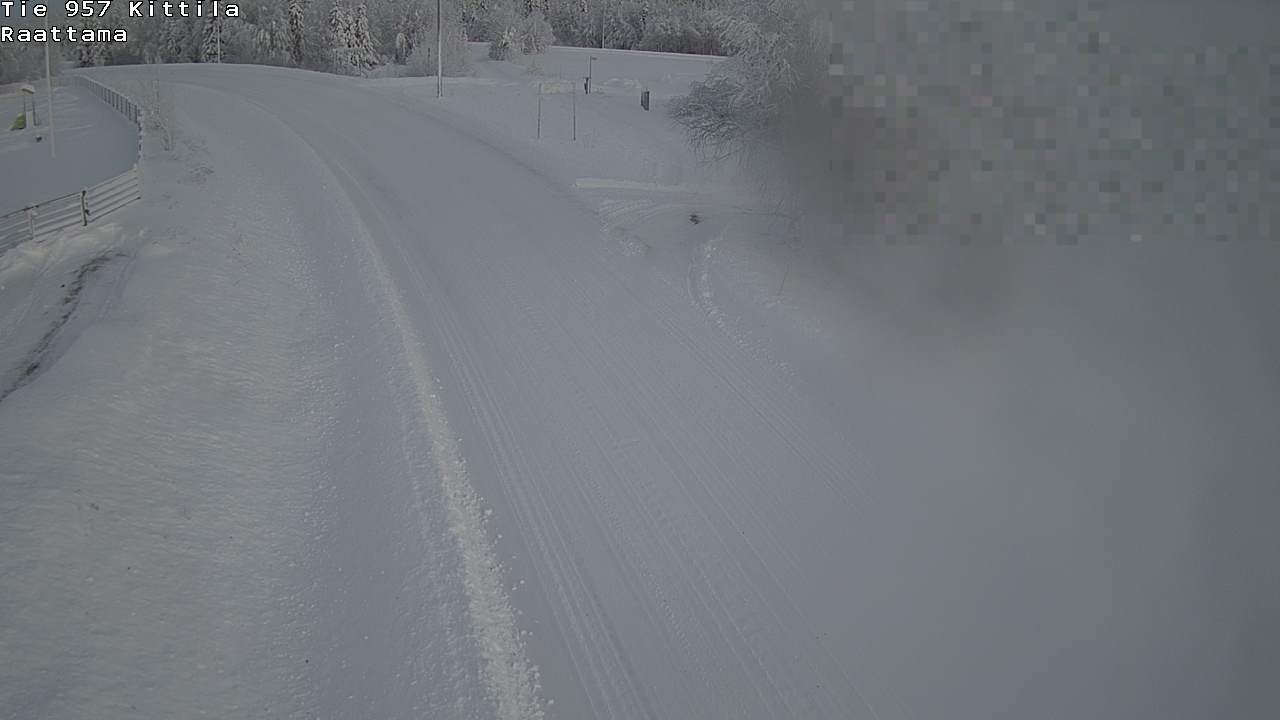 Weather Camera Image Road 957 Kittilä, Raattama, Kittilä, Lappi