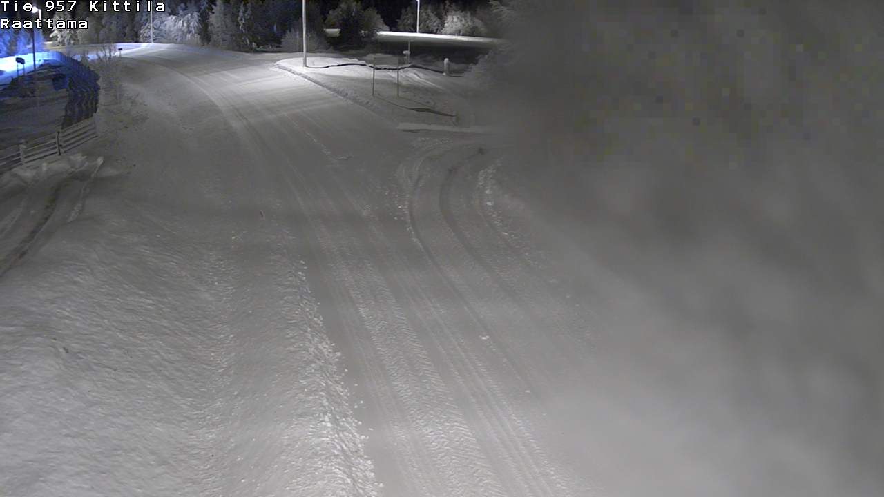 Weather Camera Image Road 957 Kittilä, Raattama, Kittilä, Lappi