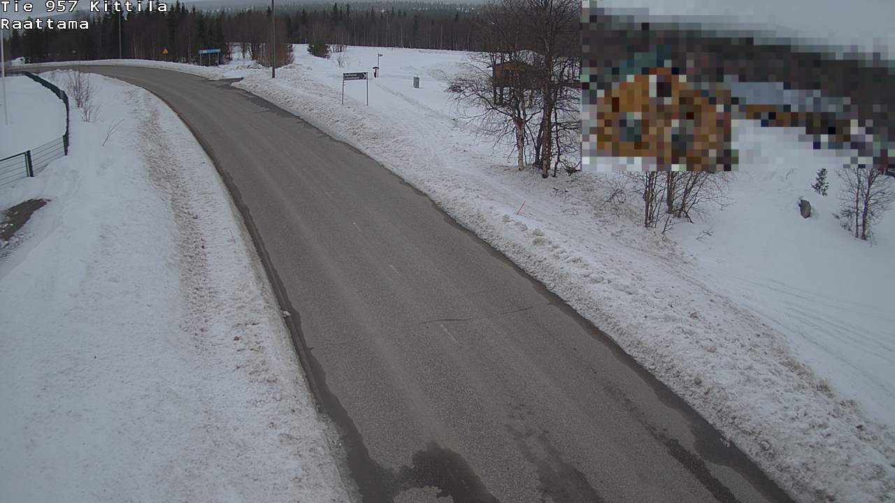 Kelikamerat Kuva Tie 957 Kittilä, Raattama, Kittilä, Lappi