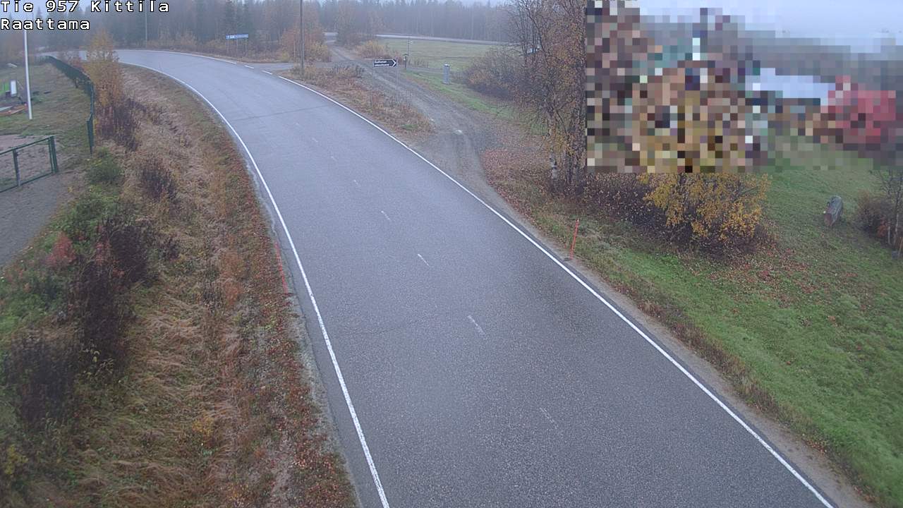 Weather Camera Image Road 957 Kittilä, Raattama, Kittilä, Lappi
