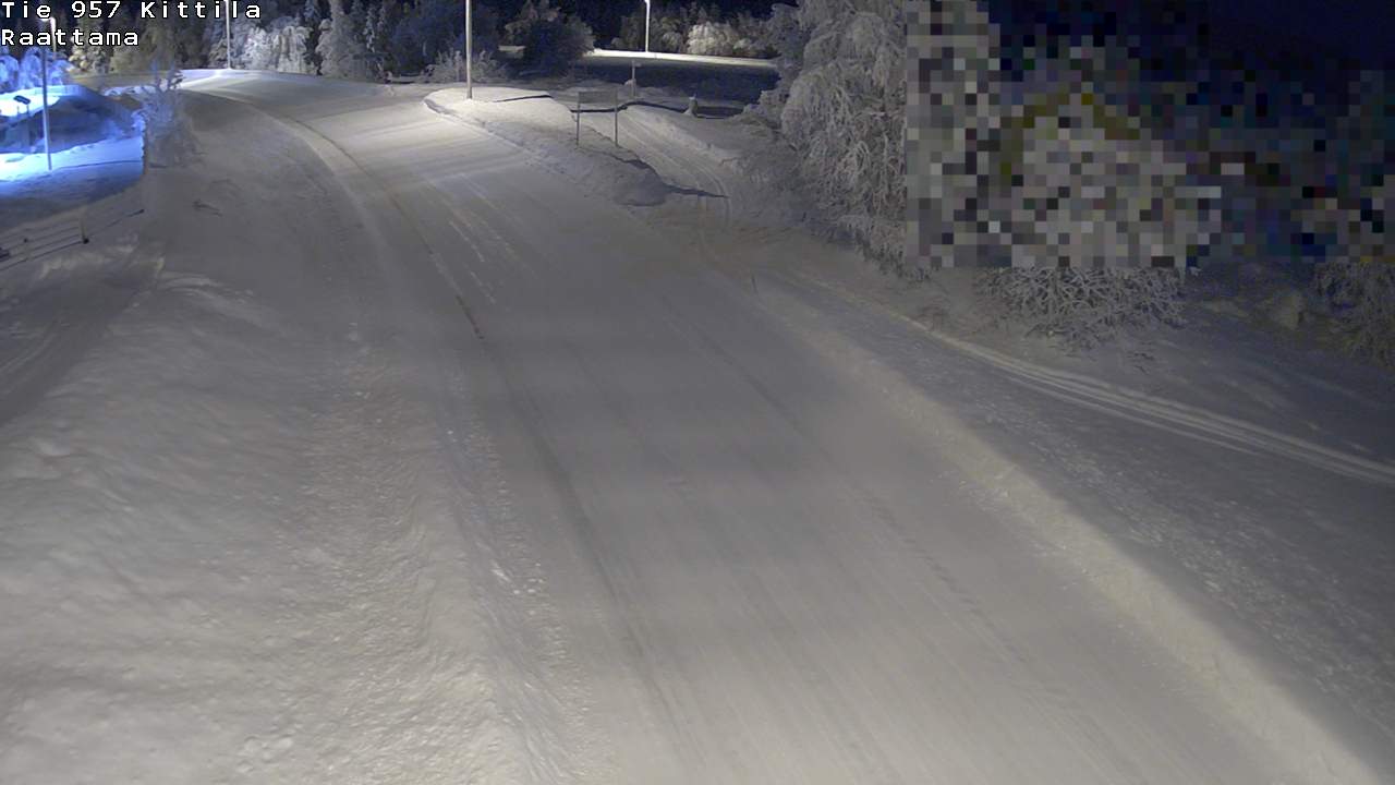 Kelikamerat Kuva Tie 957 Kittilä, Raattama, Kittilä, Lappi