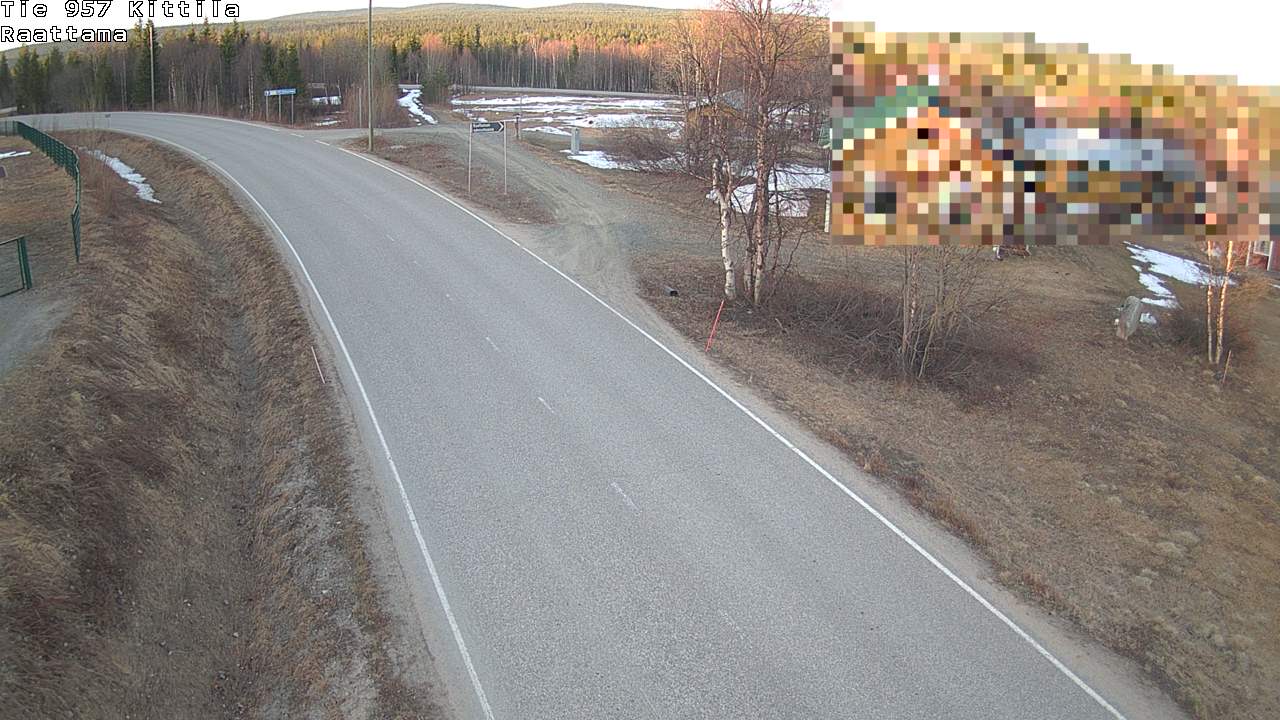 Kelikamerat Kuva Tie 957 Kittilä, Raattama, Kittilä, Lappi
