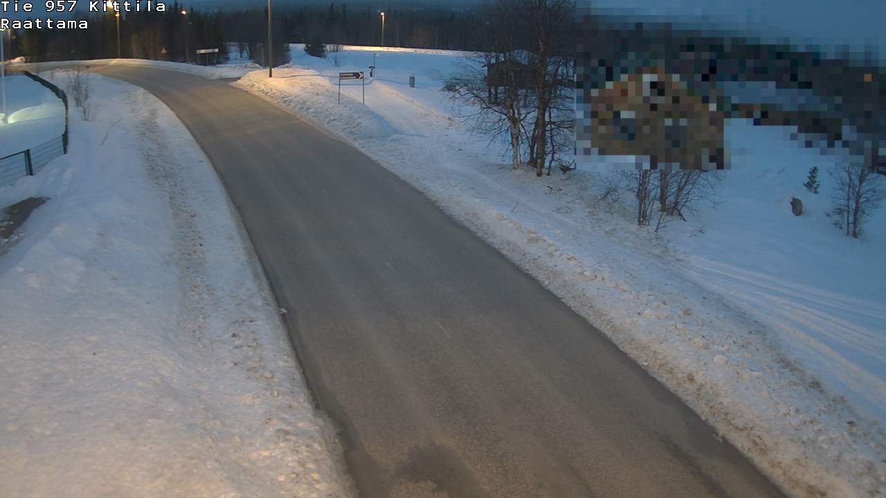 Kelikamerat Kuva Tie 957 Kittilä, Raattama, Kittilä, Lappi