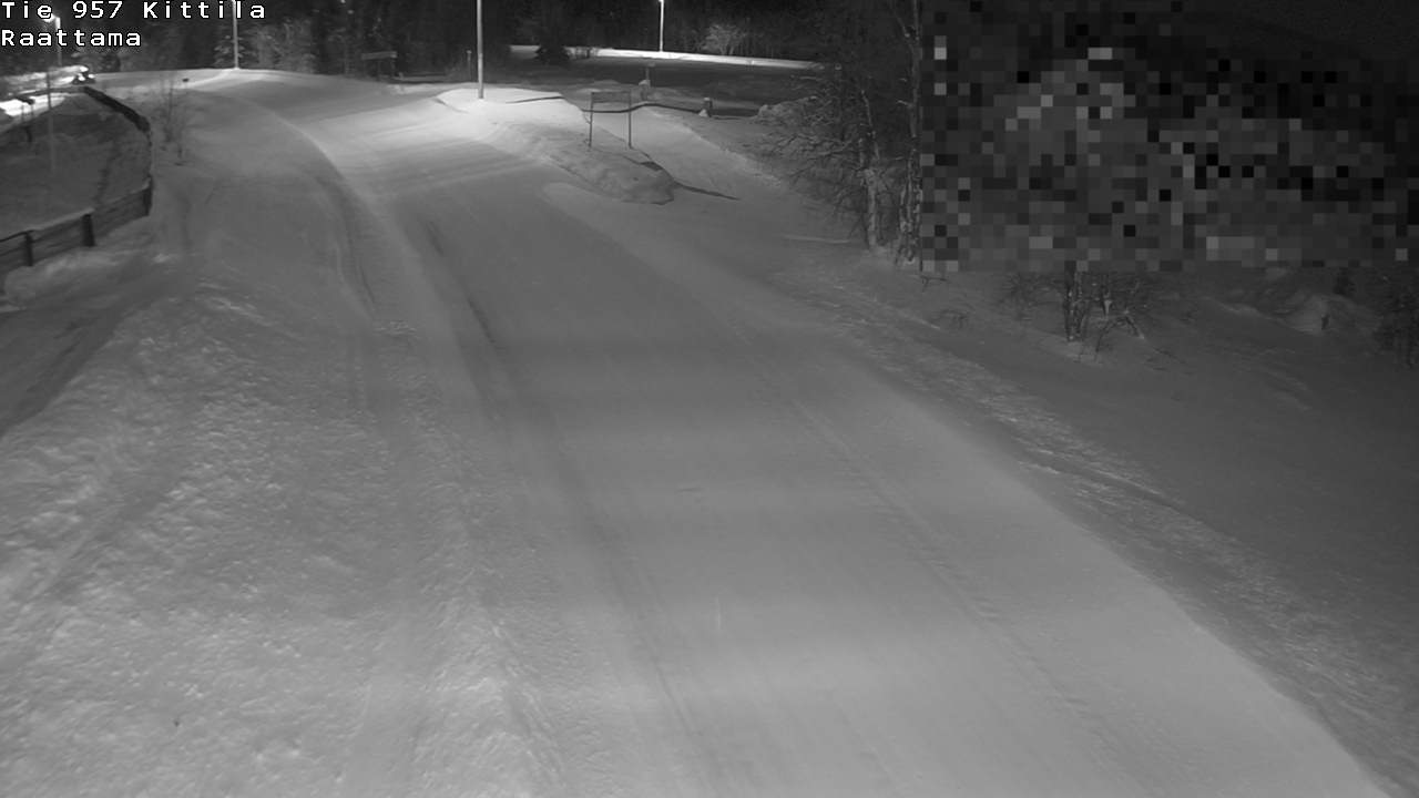 Weather Camera Image Road 957 Kittilä, Raattama, Kittilä, Lappi