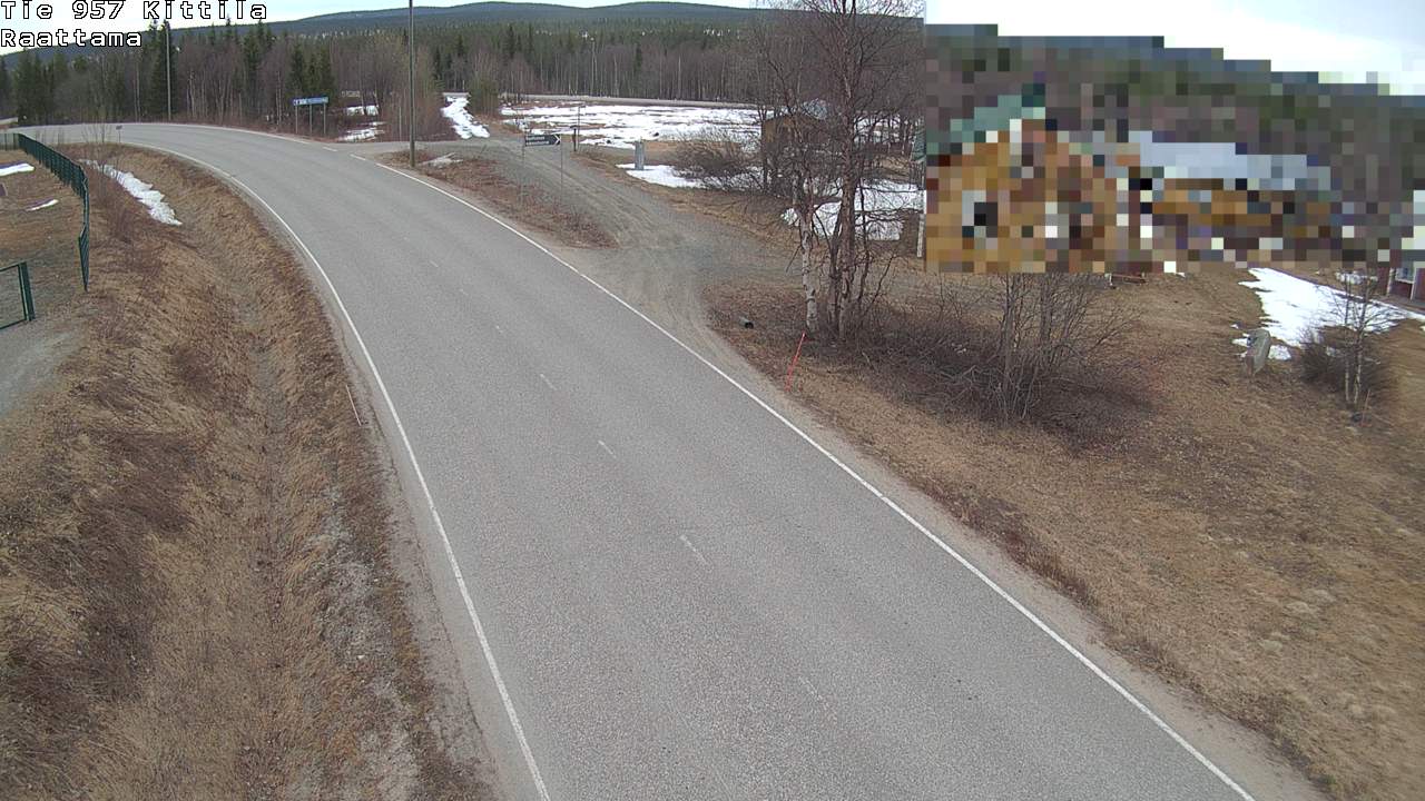 Kelikamerat Kuva Tie 957 Kittilä, Raattama, Kittilä, Lappi