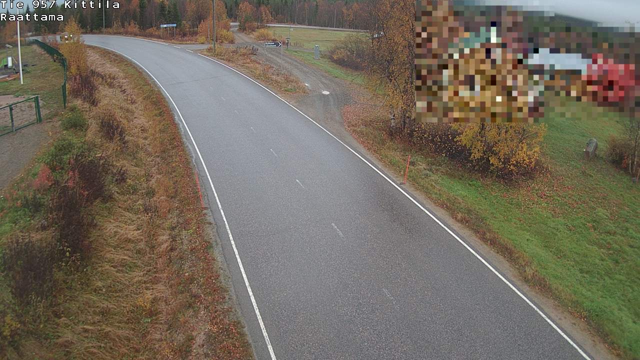 Kelikamerat Kuva Tie 957 Kittilä, Raattama, Kittilä, Lappi