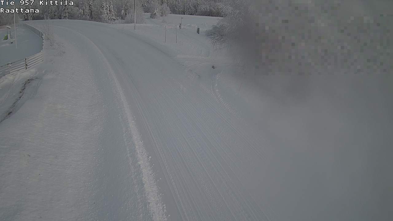 Weather Camera Image Road 957 Kittilä, Raattama, Kittilä, Lappi