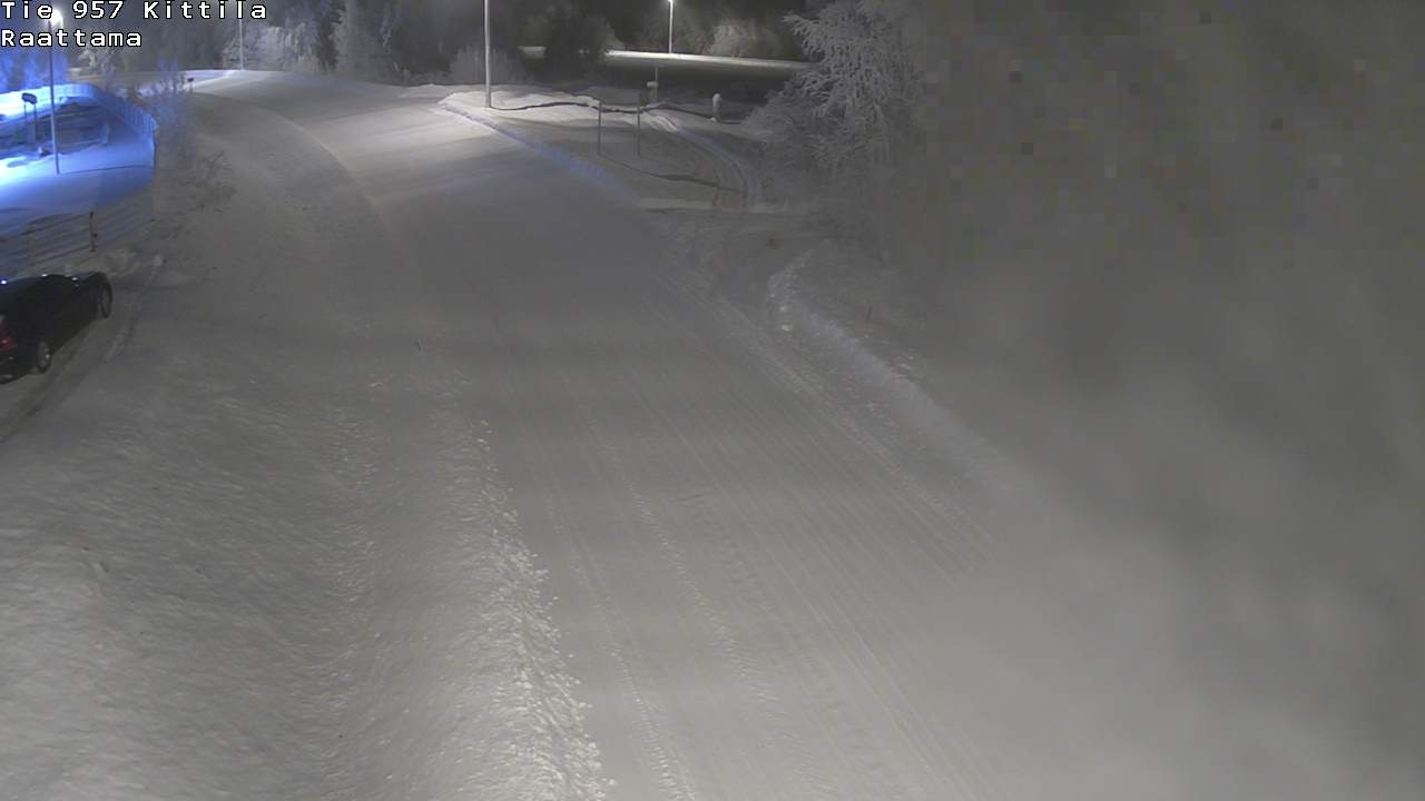 Weather Camera Image Road 957 Kittilä, Raattama, Kittilä, Lappi