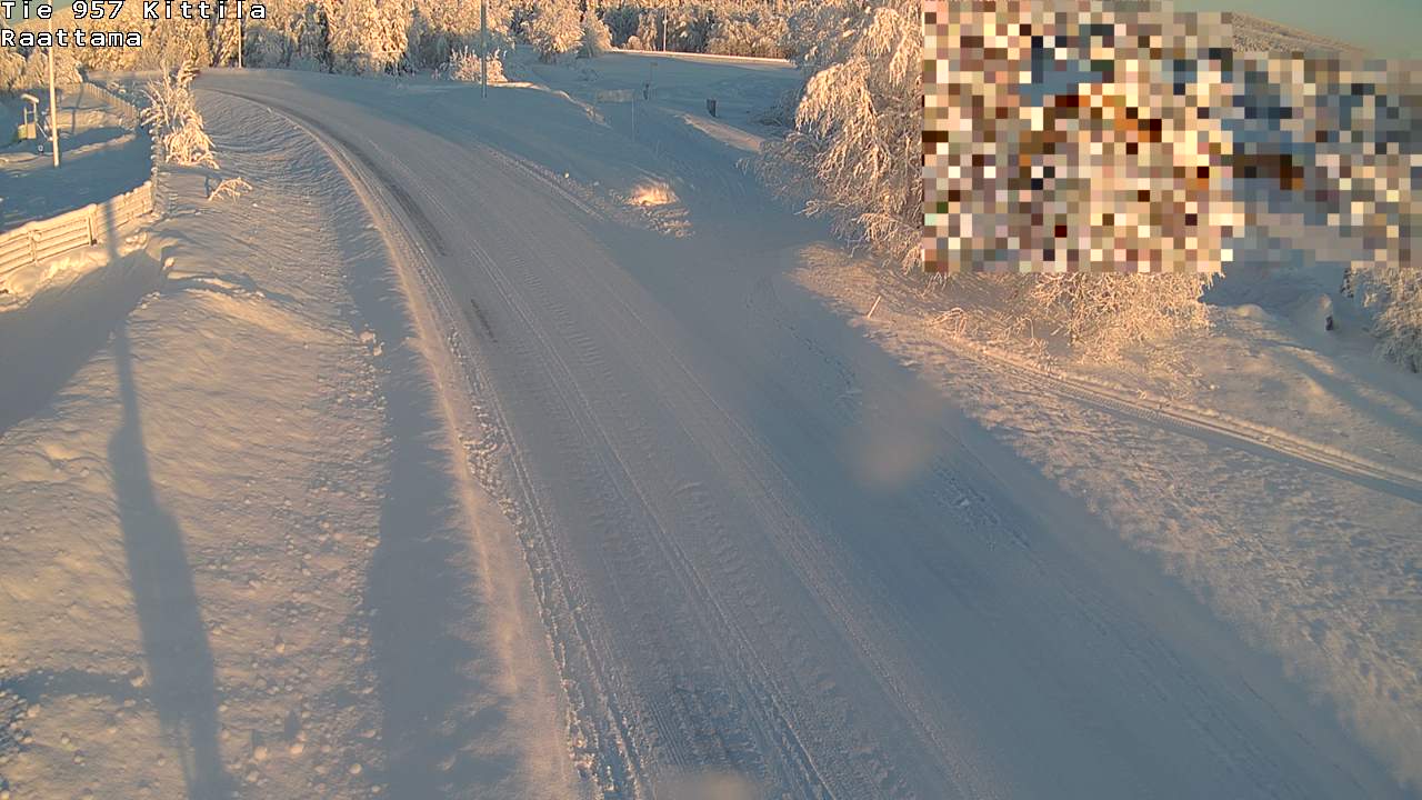 Kelikamerat Kuva Tie 957 Kittilä, Raattama, Kittilä, Lappi