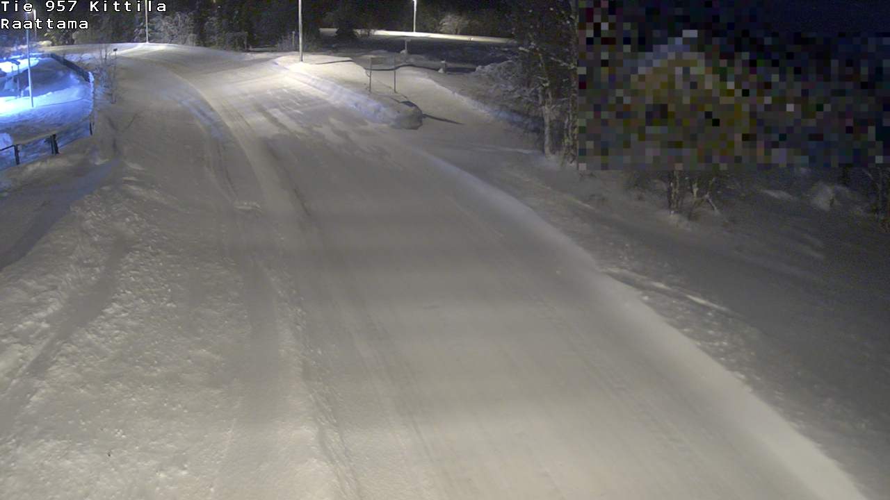 Weather Camera Image Road 957 Kittilä, Raattama, Kittilä, Lappi