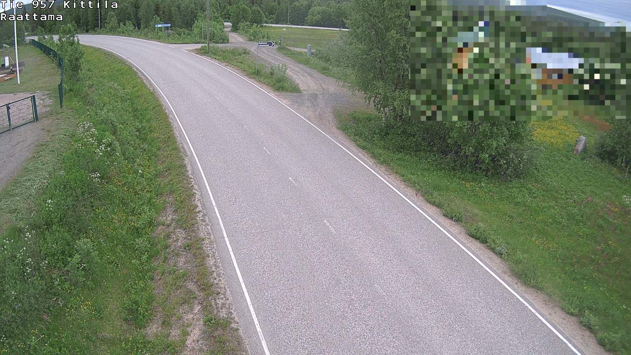 Kelikamerat Kuva Tie 957 Kittilä, Raattama, Kittilä, Lappi