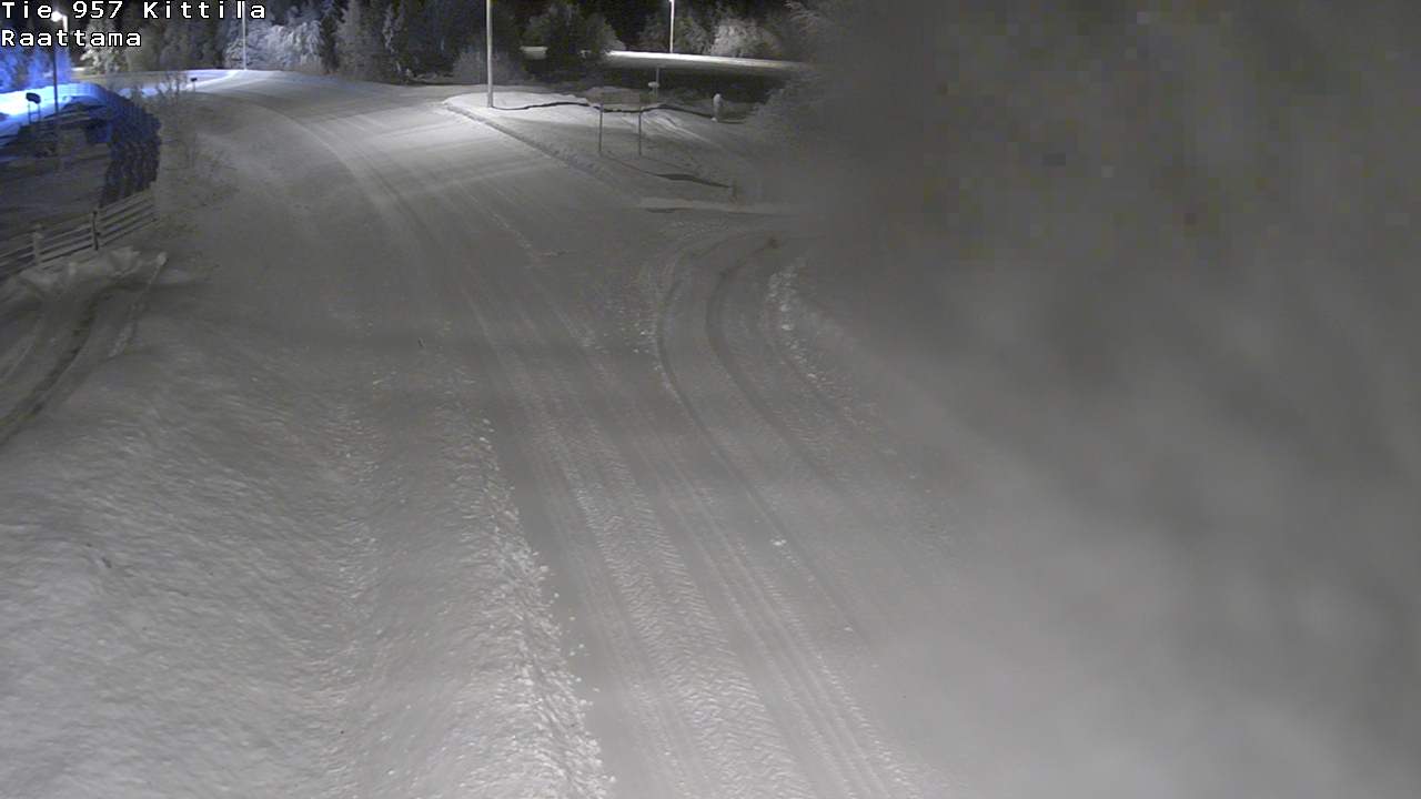 Weather Camera Image Road 957 Kittilä, Raattama, Kittilä, Lappi