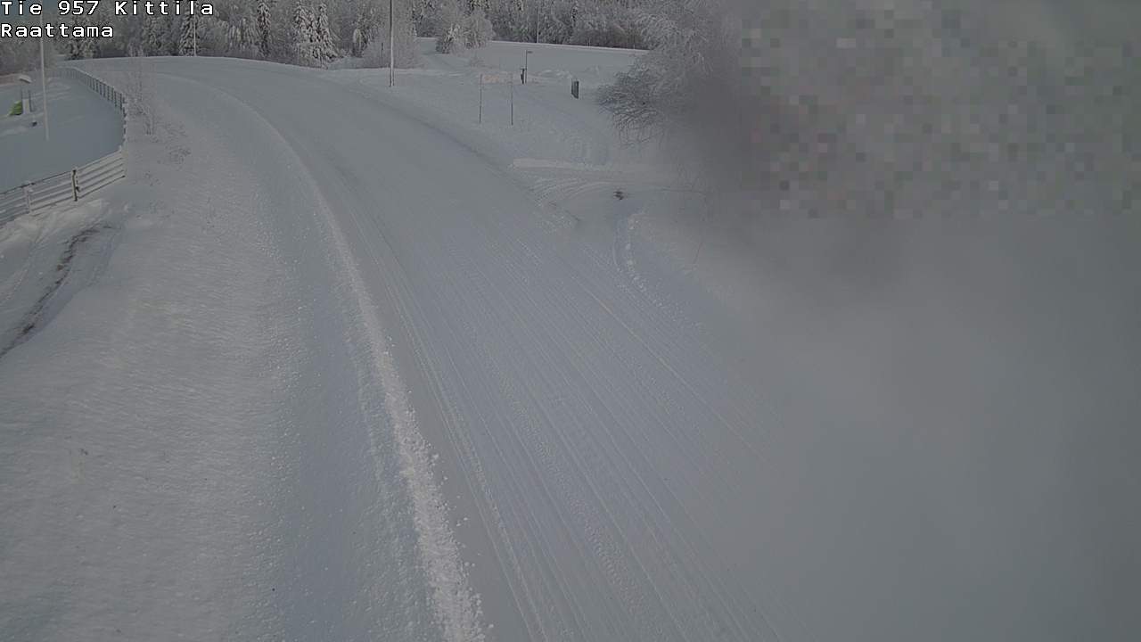 Weather Camera Image Road 957 Kittilä, Raattama, Kittilä, Lappi