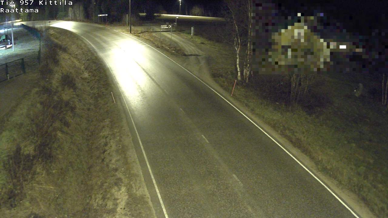 Weather Camera Image Road 957 Kittilä, Raattama, Kittilä, Lappi