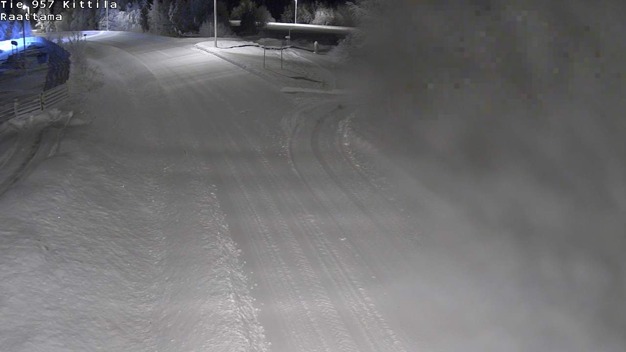 Weather Camera Image Road 957 Kittilä, Raattama, Kittilä, Lappi