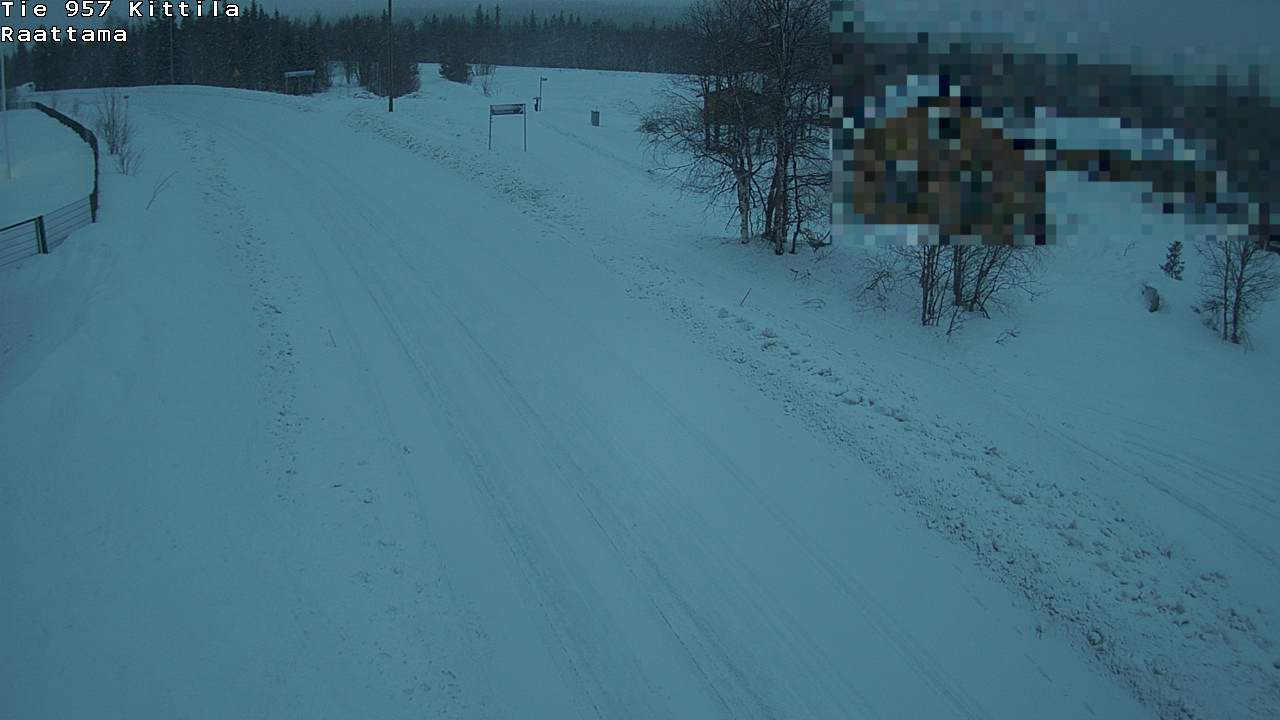 Kelikamerat Kuva Tie 957 Kittilä, Raattama, Kittilä, Lappi