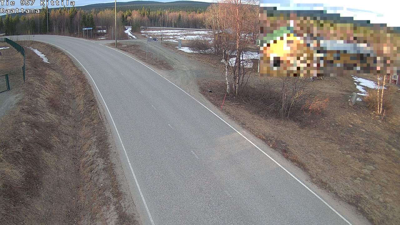 Kelikamerat Kuva Tie 957 Kittilä, Raattama, Kittilä, Lappi
