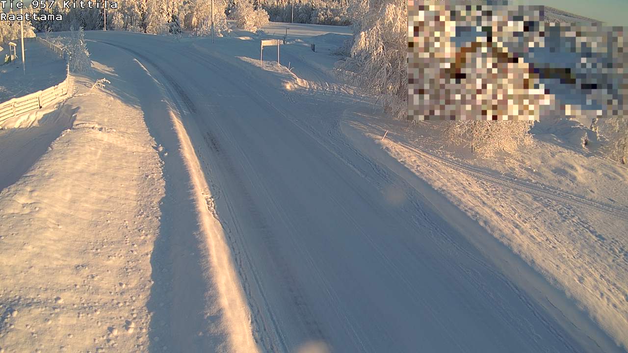 Kelikamerat Kuva Tie 957 Kittilä, Raattama, Kittilä, Lappi