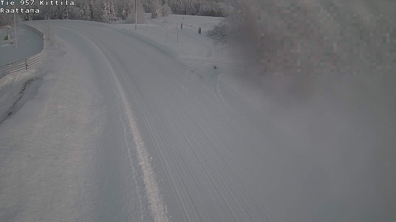 Weather Camera Image Road 957 Kittilä, Raattama, Kittilä, Lappi