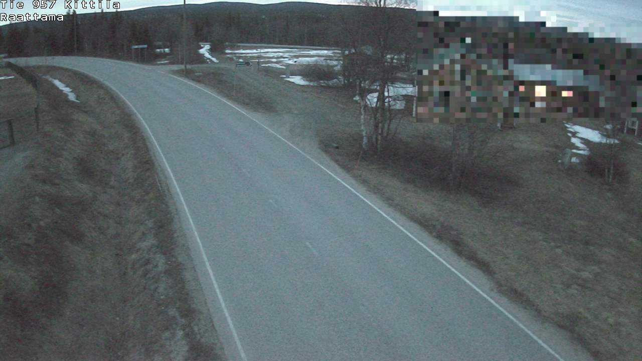 Kelikamerat Kuva Tie 957 Kittilä, Raattama, Kittilä, Lappi