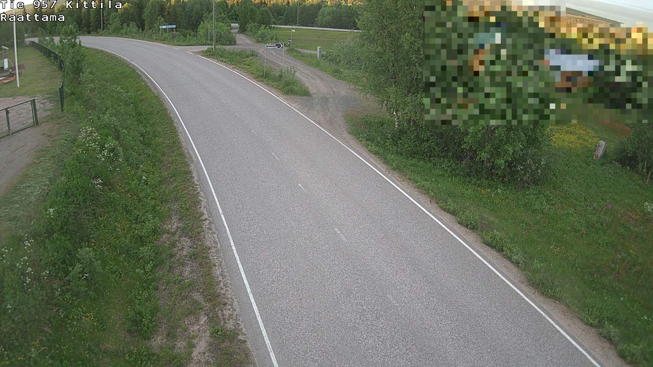 Kelikamerat Kuva Tie 957 Kittilä, Raattama, Kittilä, Lappi